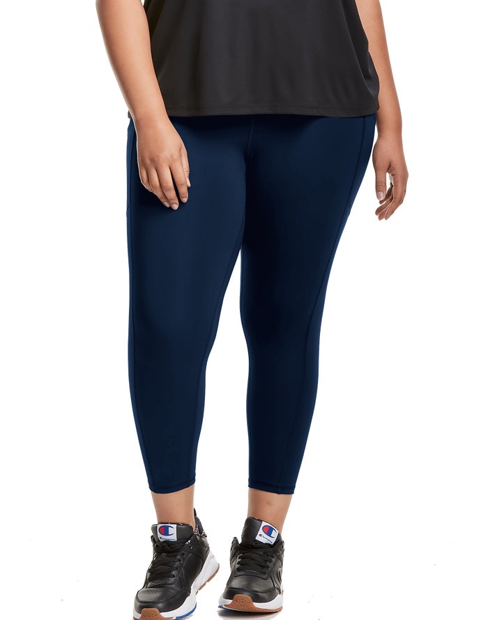 Leggings Champion Mujer - Plus Absolute 3/4 Pocket ( Azul Marino ) 5290476-XT